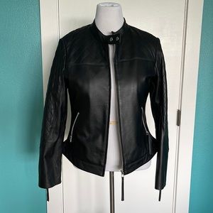 Leather jacket